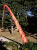 Drachenfahne -rot-, 7m