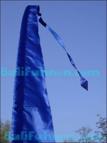 BaliFahne blau + Mast