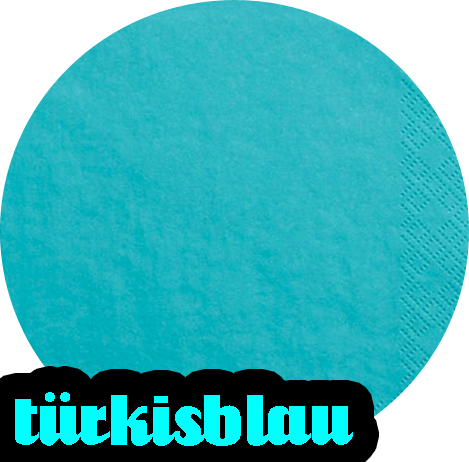 BaliFahne - türkisblau