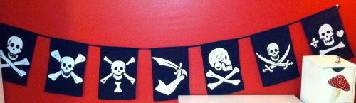 Piraten * Fahnenkette